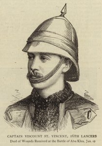 Captain Viscount St Vincent by English School