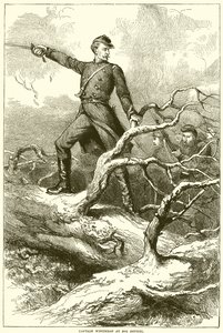 Captain Winthrop at Big Bethel by English School