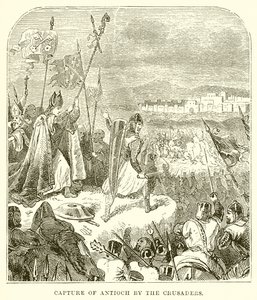 Capture of Antioch by the Crusaders by English School