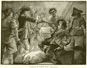 Capture of Wolfe Tone by English School