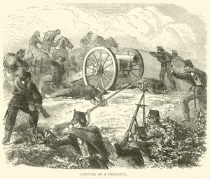 Capture of a field-gun