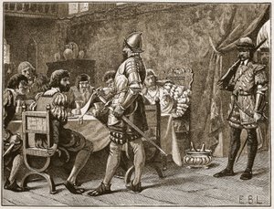 Capture of the FitzGeralds, Illustration from Cassell