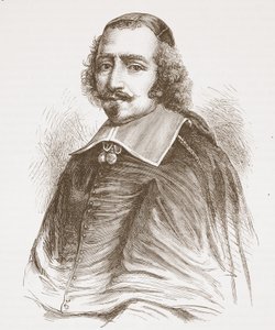 Cardinal Mazarin (from a portrait in the Gallery of Versailles)