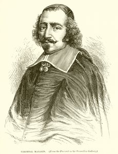 Cardinal Mazarin by English School