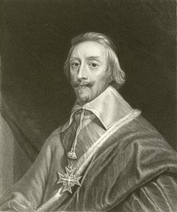 Cardinal Richelieu by English School