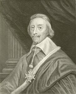 Cardinal Richelieu by English School