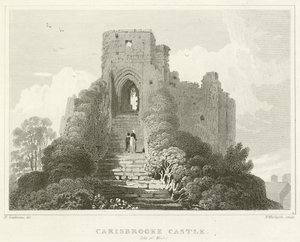 Carisbrooke Castle, Isle of Wight by English School