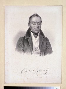 Carl Czerny (1791-1857) by English School