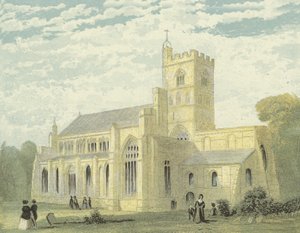 Carlisle Cathedral, North West View by English School