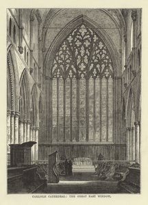 Carlisle Cathedral, the Great East Window by English School