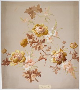Carpet Design by English School