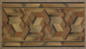 Carpet design by English School