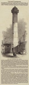 Cast Iron Lighthouse for Ceylon (engraving) by English School