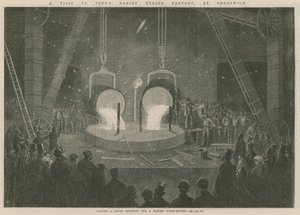 Casting a Great Cylinder for a Marine Steam Engine