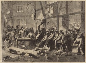 Cat racing at Liege by English School
