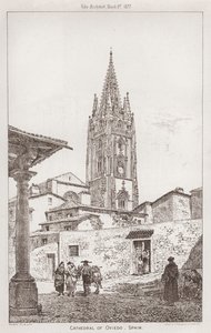 Cathedral of Oviedo, Spain by English School