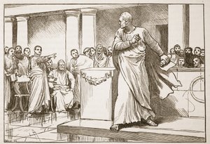 Catiline at Bay by English School