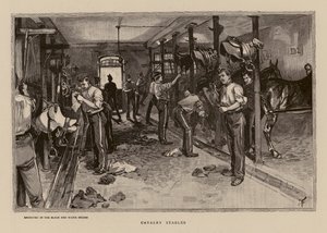 Cavalry stables, Aldershot by English School
