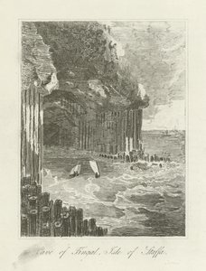 Cave of Fingal, Isle of Staffa by English School