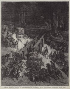 "Cedars of Lebanon destined for the Construction of the Temple," One of Gustave Dore
