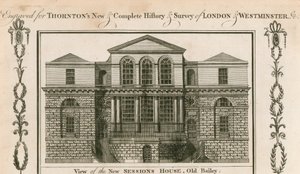 Central Criminal Court, Second Post-Fire Sessions House