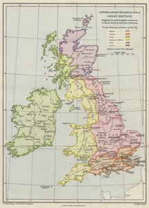 Centres of Early Religious Life in Great Britain by English School