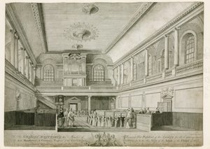 Chapel of the Foundling Hospital by English School