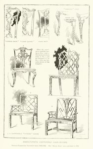 Characteristic Chippendale Chair-Designs