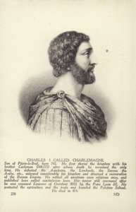 Charlemagne by English School