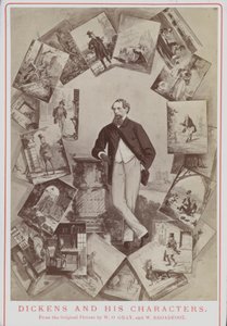 Charles Dickens and His Characters, from the Original Picture by W. O. Gray and W. Broadfoot by English School