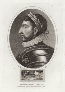 Charles IX of France by English School
