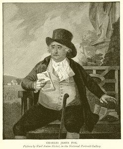 Charles James Fox by English School