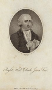 Charles James Fox by English School