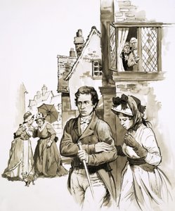 Charles Lamb and his sister were driven from one lodging to another by local gossip by English School
