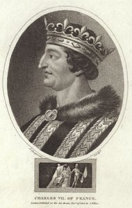 Charles VII of France by English School