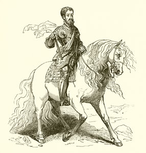 Charles V by English School