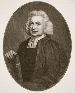 Charles Wesley, illustration from The Church of England: A History for the People by H.D.M. Spence-Jones
