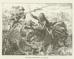 Charles the Bold at Nancy by English School
