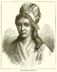 Charlotte Corday by English School