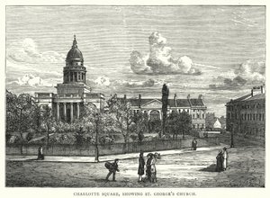 Charlotte Square, showing St George