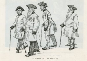 Chelsea Pensioner by English School