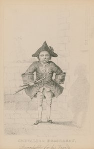Chevalier Desseasau, Remarkable for His Vanity by English School