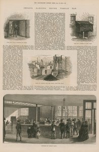 Childs Banking House in Temple Bar by English School