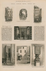 Childs Banking House in Temple Bar by English School
