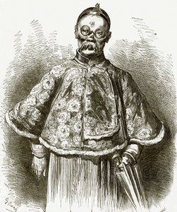 Chinese Merchant by English School