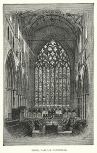 Choir, Carlisle Cathedral by English School