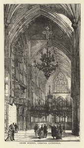 Choir Screen, Chester Cathedral by English School