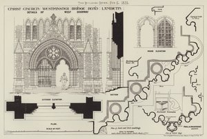 Christ Church, Westminster Bridge Road, Lambeth by English School