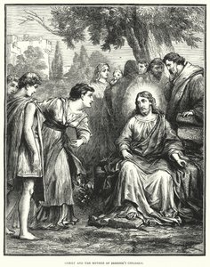 Christ and the Mother of Zebedee