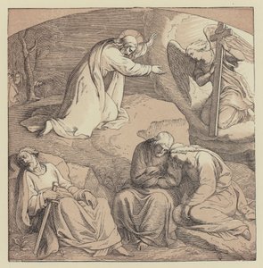 Christ in the Garden by English School